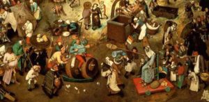 P. Brueghel l'Ancien : Le Combat de Carnaval et Carême (1559)