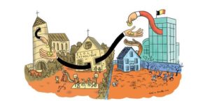 Dessin d'Abdel de Bruxelles