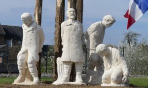 Chauny : Monument en mémoire des fusillés pour l'exemple 14-18 